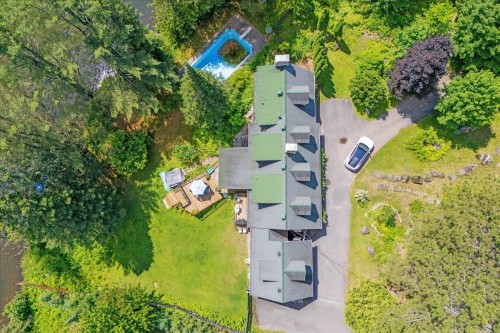 Photo aérienne - 925 Ch. Du Lac, Saint-Sauveur, QC - Outdoor With Body Of Water With View