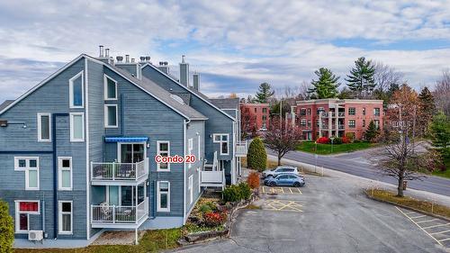 Exterior - 20-385 Rue Du Moulin, Magog, QC - Outdoor With Balcony With Facade