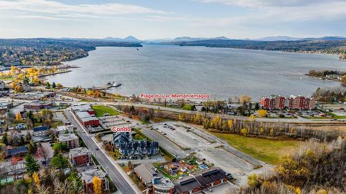 Overall view - 20-385 Rue Du Moulin, Magog, QC - Outdoor With Body Of Water With View