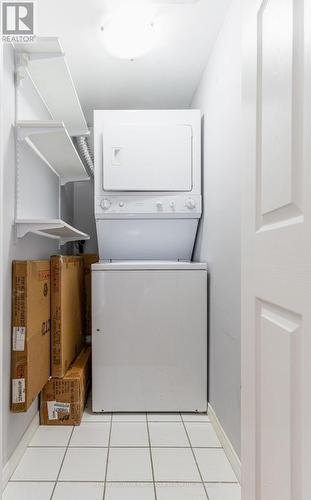 Ensuite Laundry - 218 - 340 Watson Street W, Whitby (Port Whitby), ON - Indoor Photo Showing Laundry Room