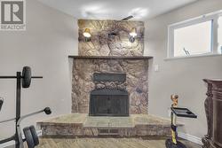 Fireplace in Recreation Room - 