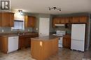 602 Centre Street, Assiniboia, SK  - Indoor Photo Showing Kitchen With Double Sink 