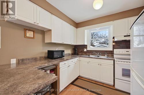 58 Scotchmere Crescent, London South (South X), ON - Indoor Photo Showing Kitchen With Double Sink