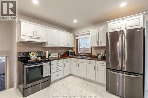87 Woodycrest Avenue, Kingsville, ON - Indoor Photo Showing Kitchen With Double Sink