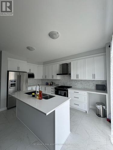 841 Cappamore Drive, Ottawa, ON - Indoor Photo Showing Kitchen With Double Sink With Upgraded Kitchen