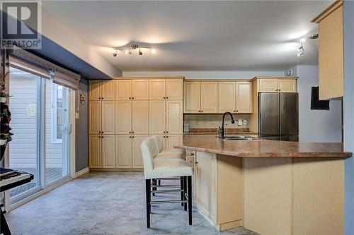 2211 Grenoble Court, Sudbury, ON - Indoor Photo Showing Kitchen With Double Sink