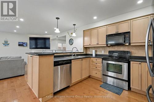 24 Baintree Way, Cambridge, ON - Indoor Photo Showing Kitchen With Stainless Steel Kitchen With Double Sink