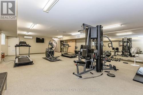 1410 - 35 Green Valley Drive, Kitchener, ON - Indoor Photo Showing Gym Room