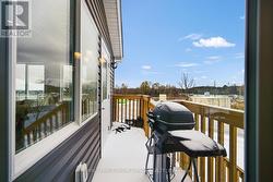 Side deck with gas BBQ hook up - 