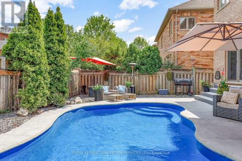 2299 Millstone Drive, Oakville, ON - Outdoor With In Ground Pool
