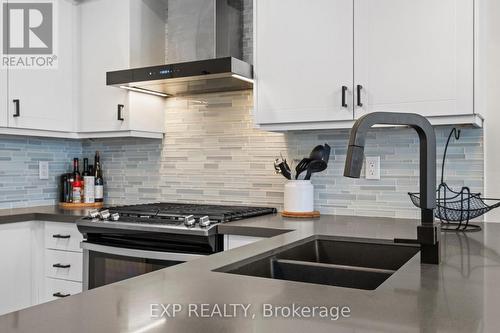529 Winkworth Court, Newmarket, ON - Indoor Photo Showing Kitchen With Double Sink With Upgraded Kitchen