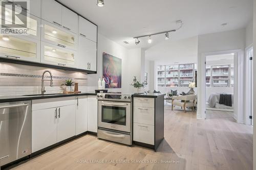 904 - 393 King Street W, Toronto, ON - Indoor Photo Showing Kitchen With Upgraded Kitchen