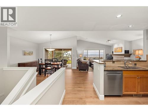 5342 Trickle Creek Drive, Kelowna, BC - Indoor Photo Showing Kitchen With Double Sink