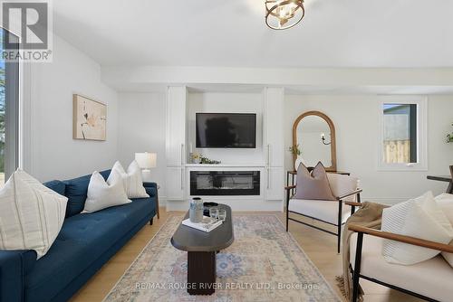 351 John Street, Cobourg, ON - Indoor Photo Showing Living Room With Fireplace
