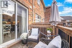 View of wooden deck - 