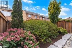 View of fenced backyard - 