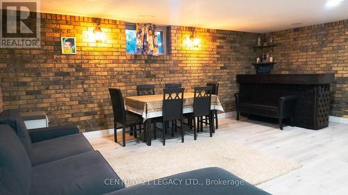 348 Millen Road, Hamilton, ON - Indoor With Fireplace