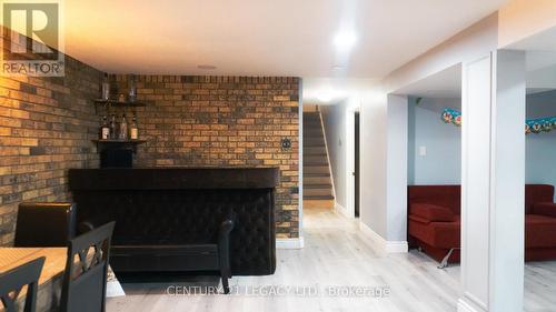 348 Millen Road, Hamilton, ON - Indoor With Fireplace