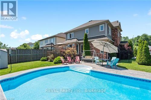 6500 St. Michael Avenue, Niagara Falls (Forestview), ON - Outdoor With In Ground Pool With Deck Patio Veranda