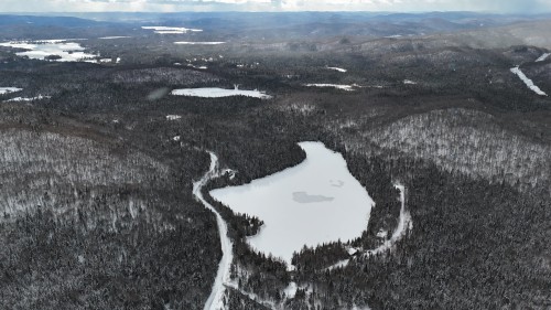 Vue d'ensemble - Ch. Du Lac-Tyrol, Lantier, QC 