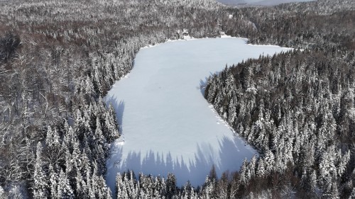 Vue d'ensemble - Ch. Du Lac-Tyrol, Lantier, QC 