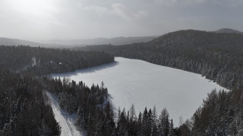 Vue d'ensemble - Ch. Du Lac-Tyrol, Lantier, QC 