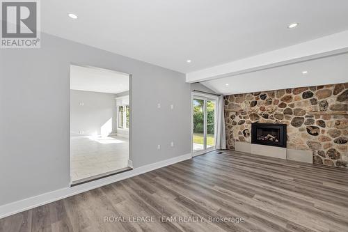 12 Largo Crescent, Ottawa, ON - Indoor With Fireplace