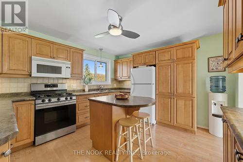 288 Collison Crescent, Peterborough (Ashburnham Ward 4), ON - Indoor Photo Showing Kitchen With Double Sink
