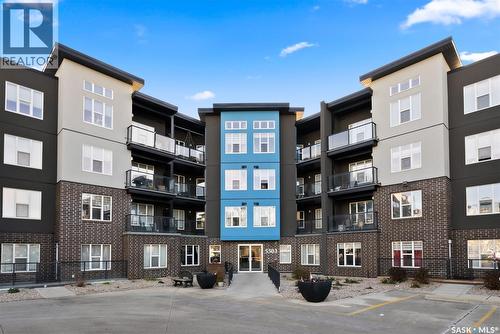 103 5303 Universal Crescent, Regina, SK - Outdoor With Balcony With Facade