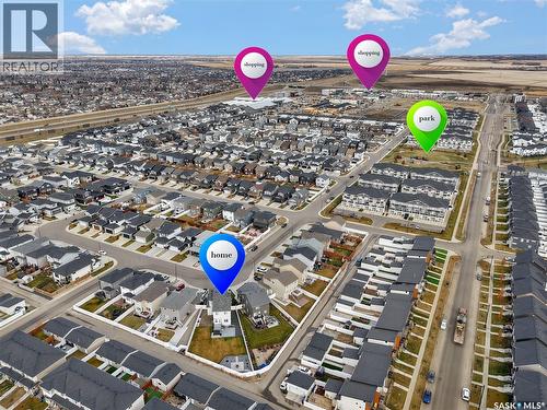 134 Germain Court, Saskatoon, SK -  With View