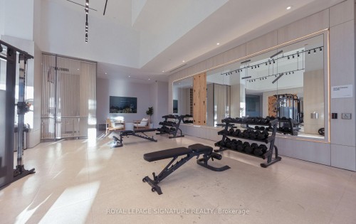 618-28 Ann Street, Mississauga, ON - Indoor Photo Showing Gym Room