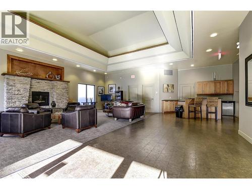 Common areas - 4380 Lakeshore Road Unit# 122, Kelowna, BC - Indoor Photo Showing Living Room With Fireplace
