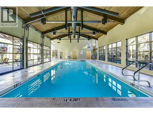 Indoor Pool - 4380 Lakeshore Road Unit# 122, Kelowna, BC - Indoor Photo Showing Other Room With In Ground Pool