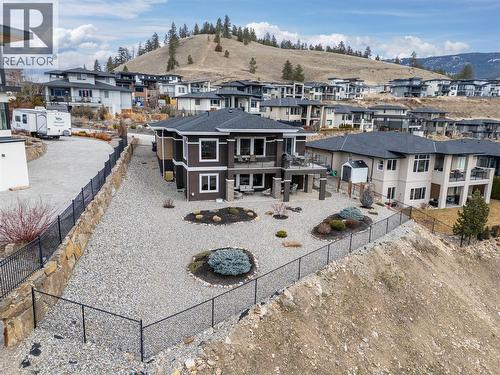 Aerial view of yard. - 1376 Mine Hill Drive, Kelowna, BC - Outdoor
