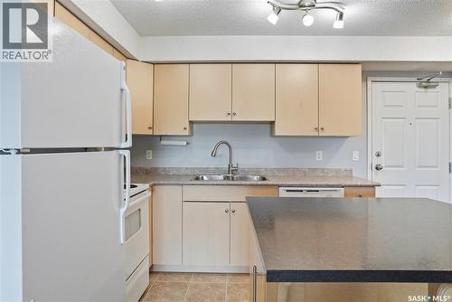 107 303 Lowe Road, Saskatoon, SK - Indoor Photo Showing Kitchen With Double Sink