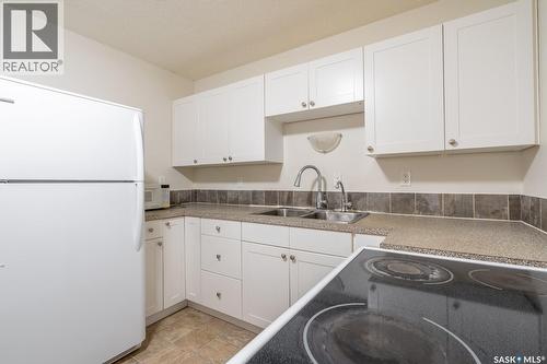 12 50 Spence Street, Regina, SK - Indoor Photo Showing Kitchen With Double Sink