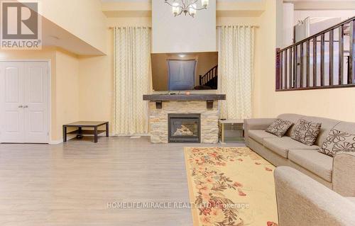 199 Cranbrook Street, Kitchener, ON - Indoor Photo Showing Living Room With Fireplace