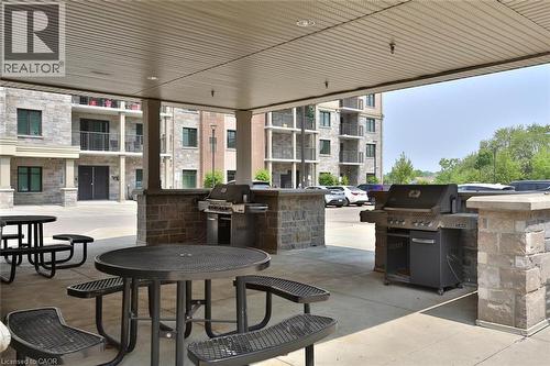 View of patio featuring grilling area - 776 Laurelwood Drive Unit# 705, Waterloo, ON - Outdoor