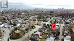 Looking North East to downtown - 