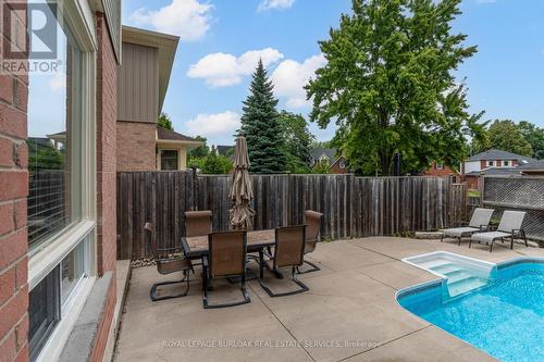 2055 Hunters Wood Drive, Burlington, ON - Outdoor With In Ground Pool With Deck Patio Veranda