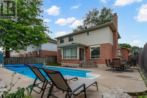 2055 Hunters Wood Drive, Burlington, ON - Outdoor With In Ground Pool With Deck Patio Veranda