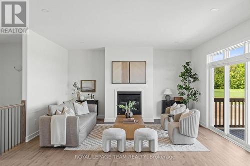 109 Alcock Drive, Beckwith, ON - Indoor Photo Showing Other Room With Fireplace