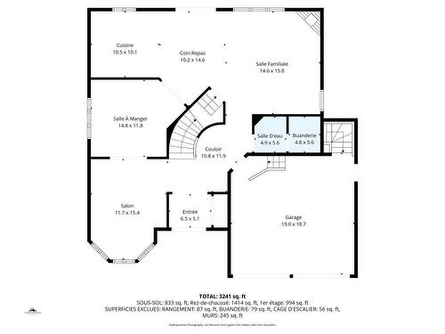 Drawing (sketch) - 57 Rue De La Valline, Notre-Dame-De-L'Île-Perrot, QC - Other