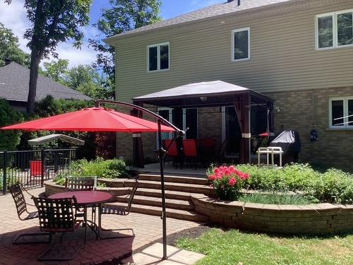 Backyard - 57 Rue De La Valline, Notre-Dame-De-L'Île-Perrot, QC - Outdoor With Deck Patio Veranda With Exterior