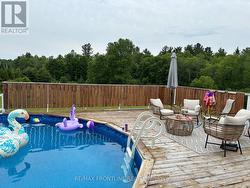 Above ground pool and deck - 