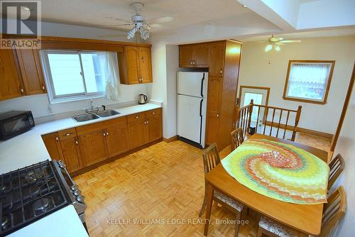 149 Ivon Avenue, Hamilton, ON - Indoor Photo Showing Kitchen With Double Sink