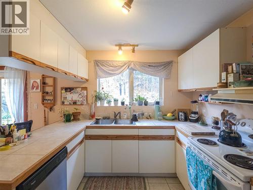 661A C Avenue, Kaslo, BC - Indoor Photo Showing Kitchen With Double Sink