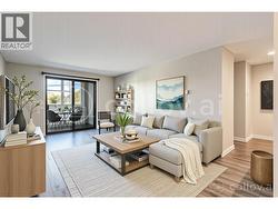 VIRTUALLY STAGED PHOTO- living room - 