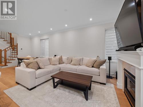 117 Wildberry Crescent, Vaughan, ON - Indoor Photo Showing Living Room With Fireplace