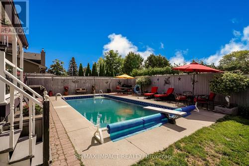 415 Jane Avenue, Oshawa, ON - Outdoor With In Ground Pool With Backyard